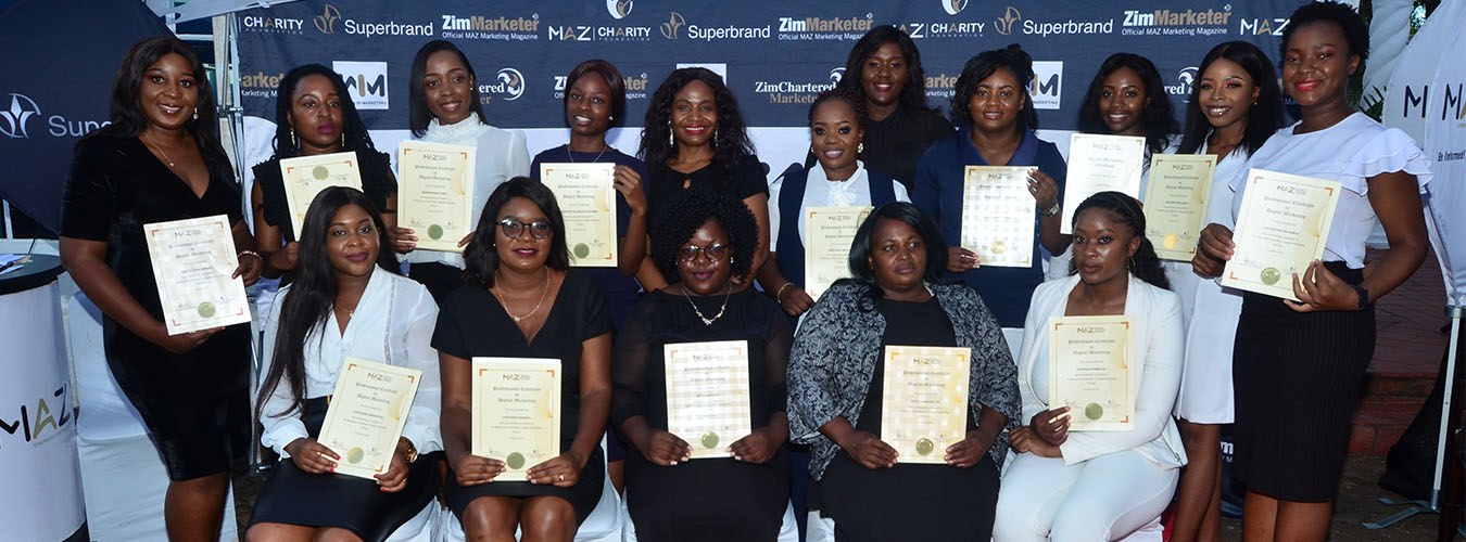 13 ZimChartered and 140 Digital Marketers graduate … Marketers
